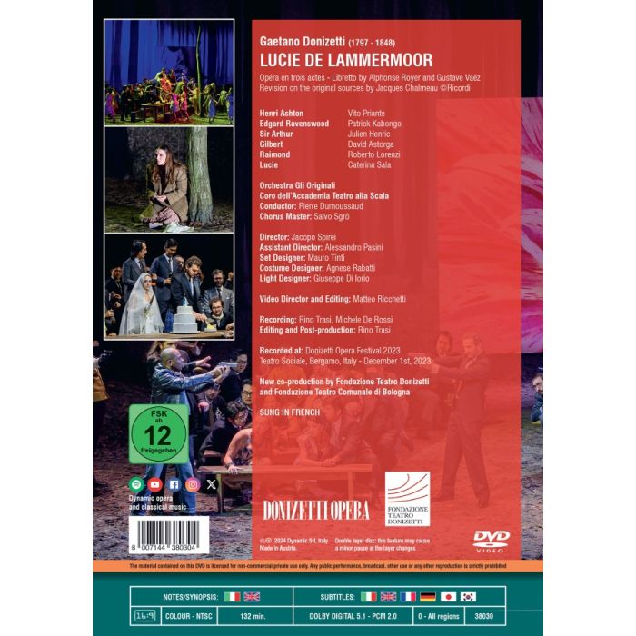 Donizetti: Lucie de Lammermoor (DVD) - slide-1