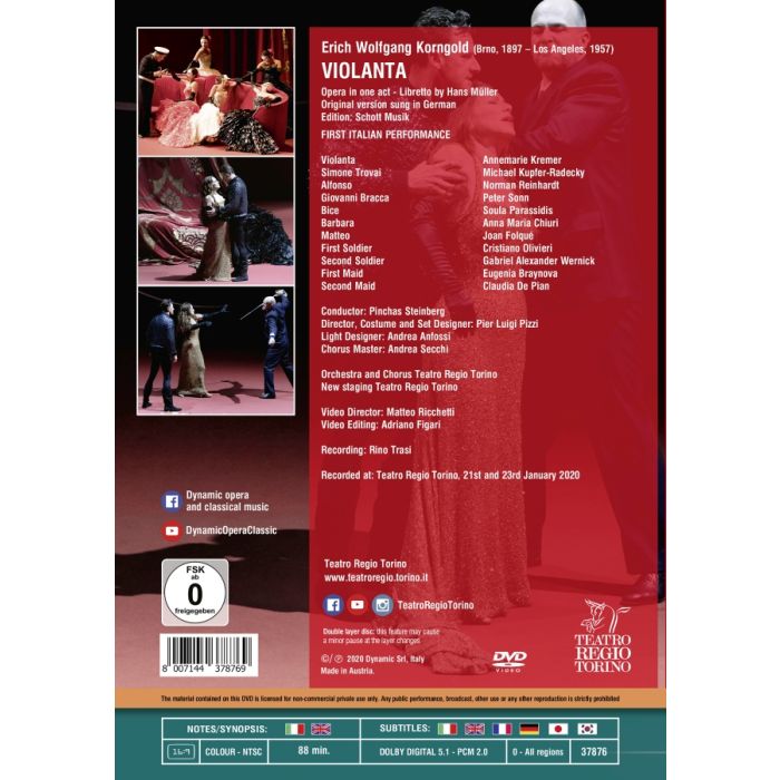Korngold: Violanta - slide-1