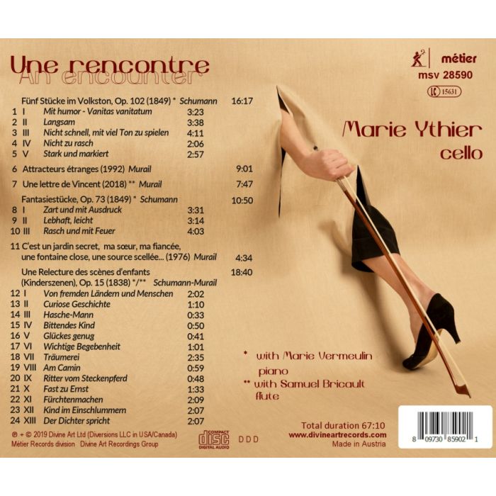 Une rencontre - Schumann & Murail - slide-1