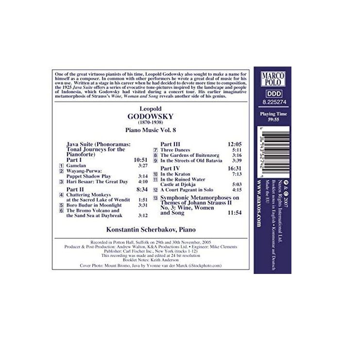 Godowsky: Piano Music Vol. 8 - slide-1