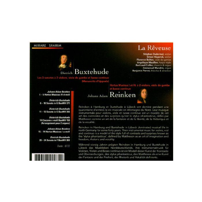 Buxtehude: Sonates /Reinken: Hortus Musicus - slide-1