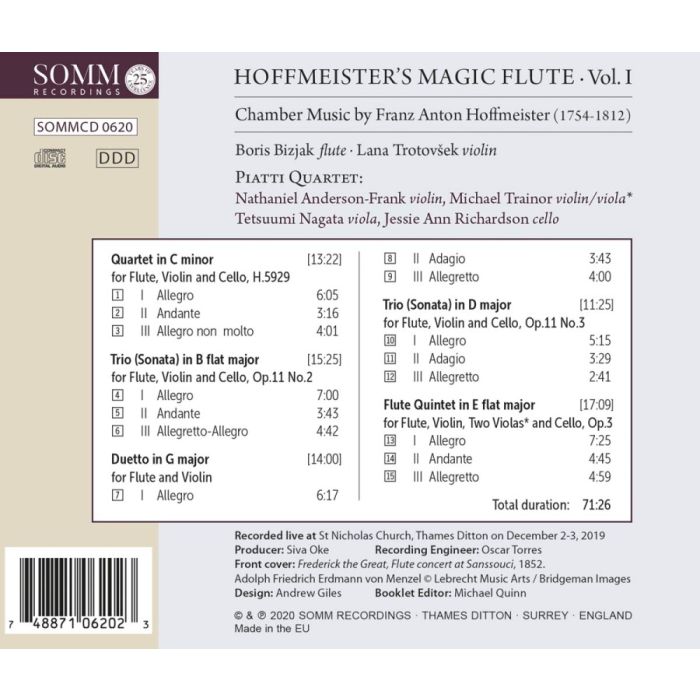 Hoffmeister’s Magic Flute, Volume I - slide-1