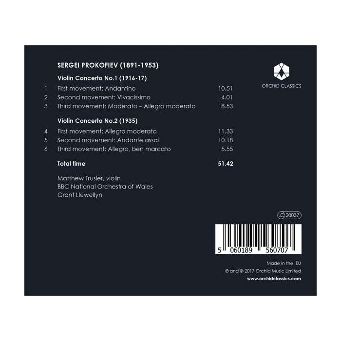 Prokofiev: Violin Concertos Nos. 1 & 2 - slide-1