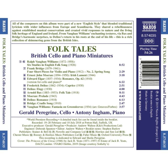 Folk Tales - British Cello and Piano Miniatures - slide-1