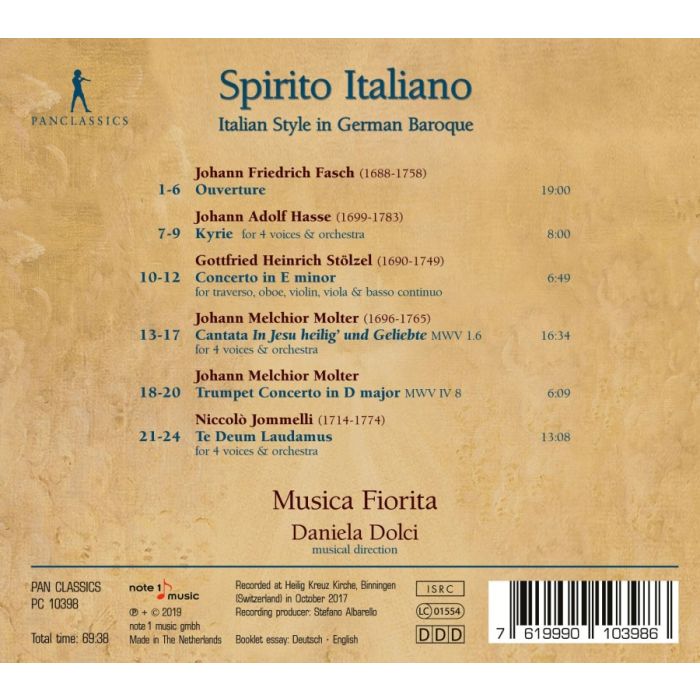 Spirito Italiano - Italian Style in German Baroque - slide-1