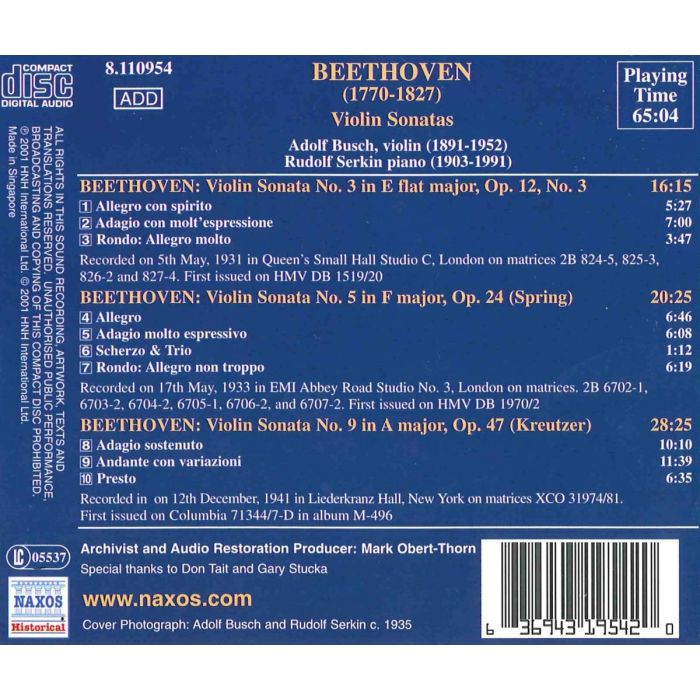 Beethoven: Violin Sonata No. 3 in E Flat - slide-1