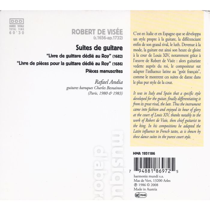 Robert de: Suites de guitare - slide-1