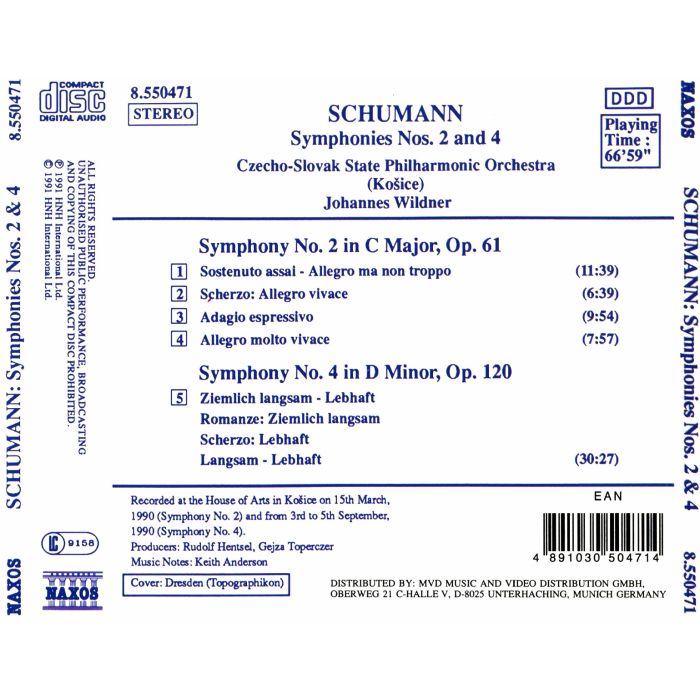 Schumann: Symphonies 2 & 4 - slide-1