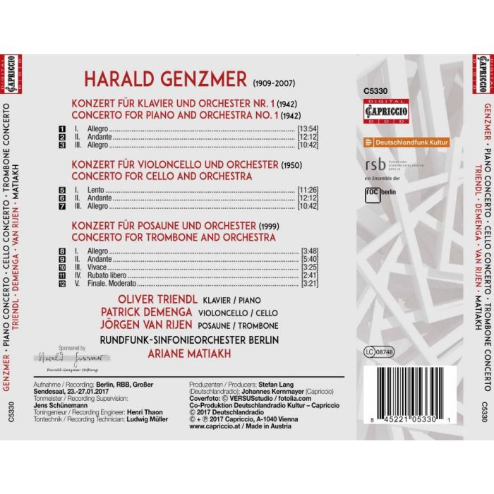 Genzmer: Piano Concerto - slide-1