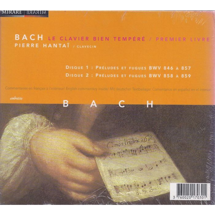 Bach: Das wohltemperierte klavier Book 1 (BWV846-869) - slide-1