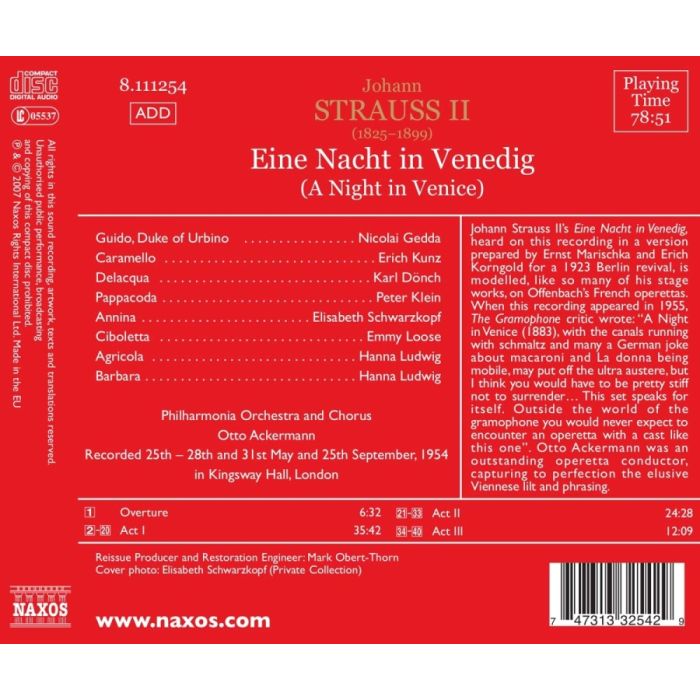 Strauss, Johann: Eine Nacht in Venedig - slide-1