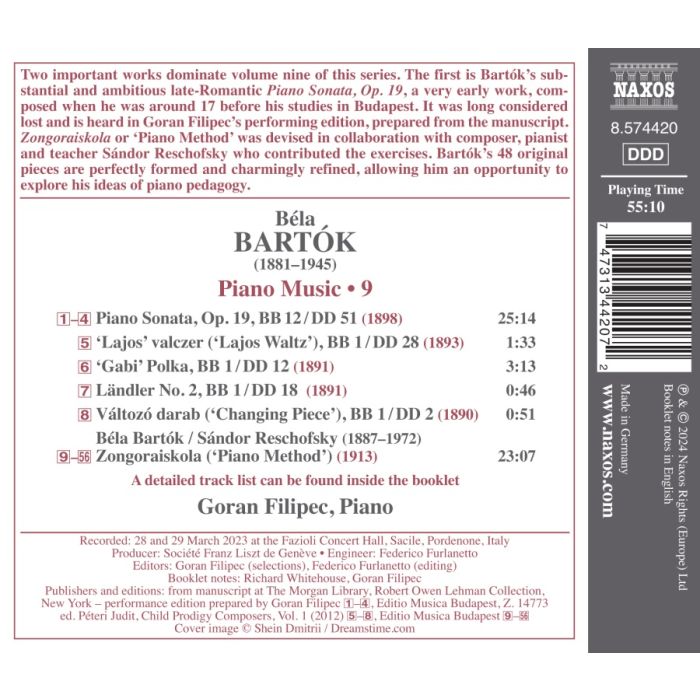 Bartok: Piano Sonata Op. 19 - slide-1