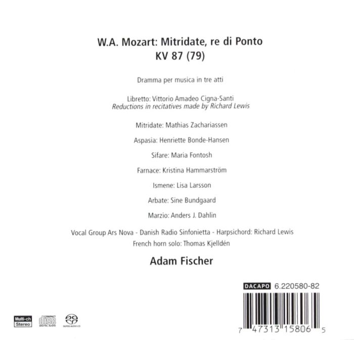 Mozart: Mitridate, re di Ponto  (3 SACD) - slide-1