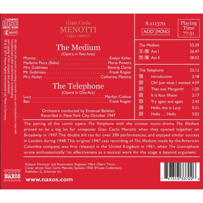 Menotti: The Medium, The Telephone - slide-1
