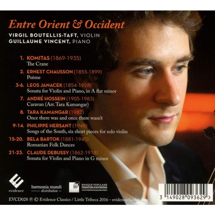 Entre Orient & Occident - Bartok; Chausson; Janacek; Debussy; ... - slide-1