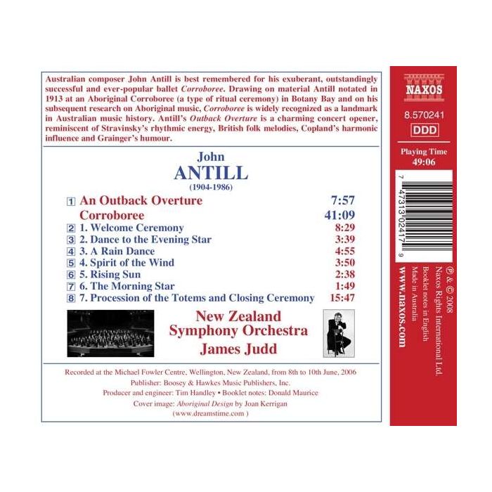 ANTILL: Corroboree; Outback Overture - slide-1