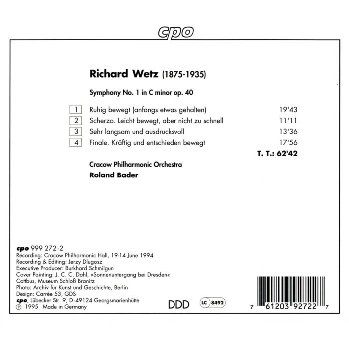 WETZ: Symphony no. 1 - slide-1