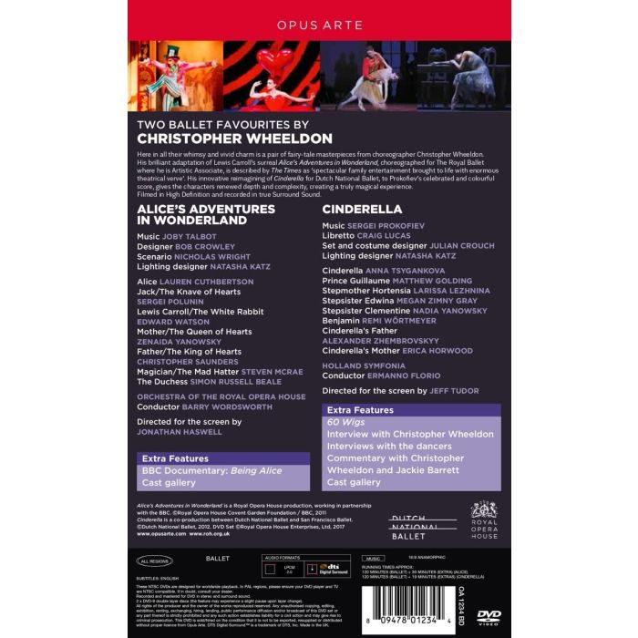 Two ballet Favourites - Alice’s Adventures in Wonderland & Cinderella - slide-1