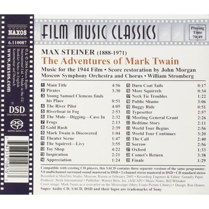 STEINER: The Adventures of Mark Twain - slide-1