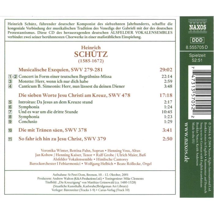 SCHUTZ: German Requiem, Seven Words - slide-1