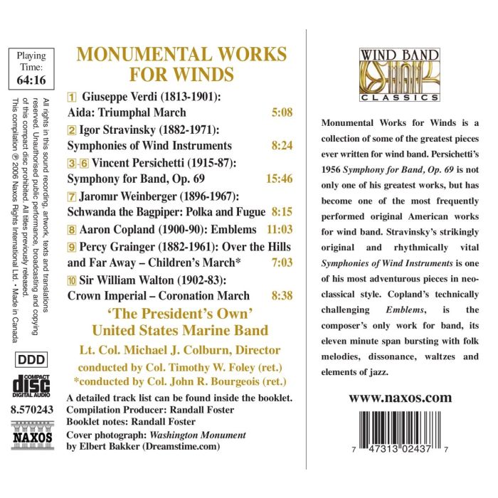 Monumental Works for Winds - slide-1