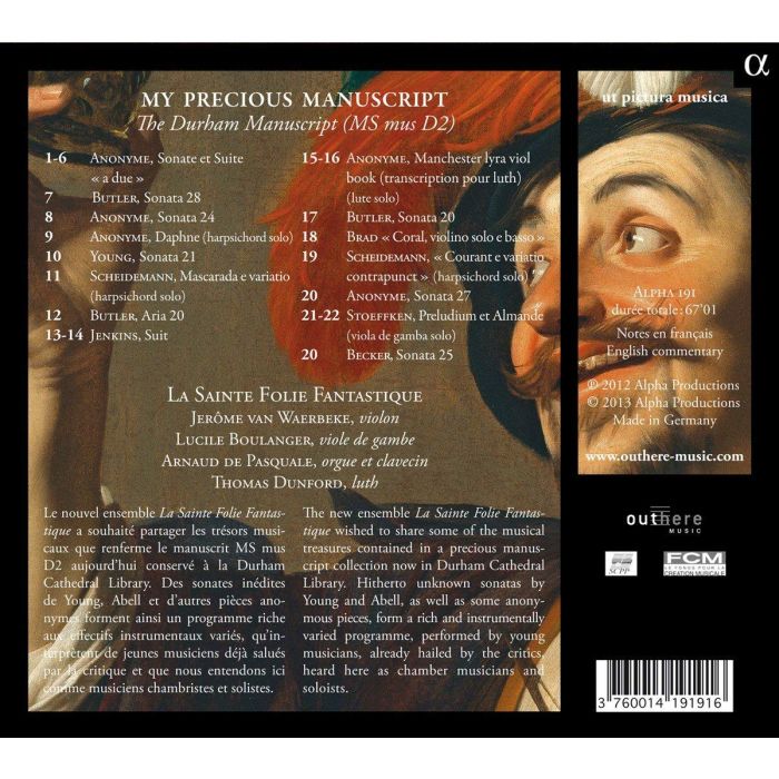 Fantastic Sonatas: The Lost Manuscript - Young, Abell, Jenkins, Scheidemann, ... - slide-1