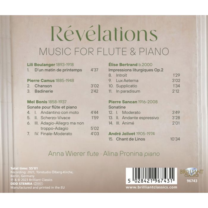 Révélations - Music for Flute & Piano - slide-1