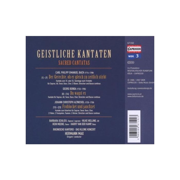 GEISTLICHE KANTATEN / Max - slide-1