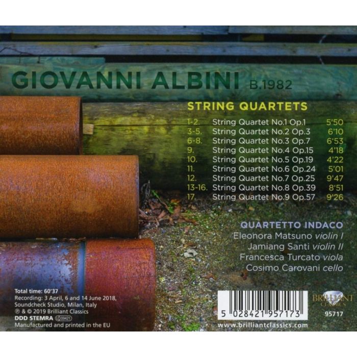 Albini: String Quartets - slide-1