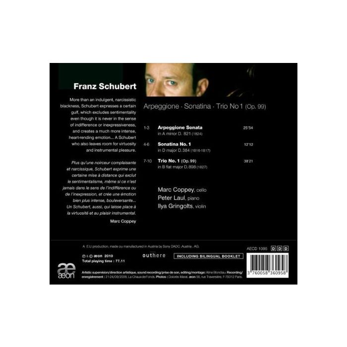 Schubert: Arpeggione, Sonatina, Trio Op. 99 - slide-1