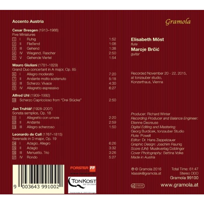Accento Austria - Bresgen; Giuliani; Uhl; Truhlář; de Call - slide-1