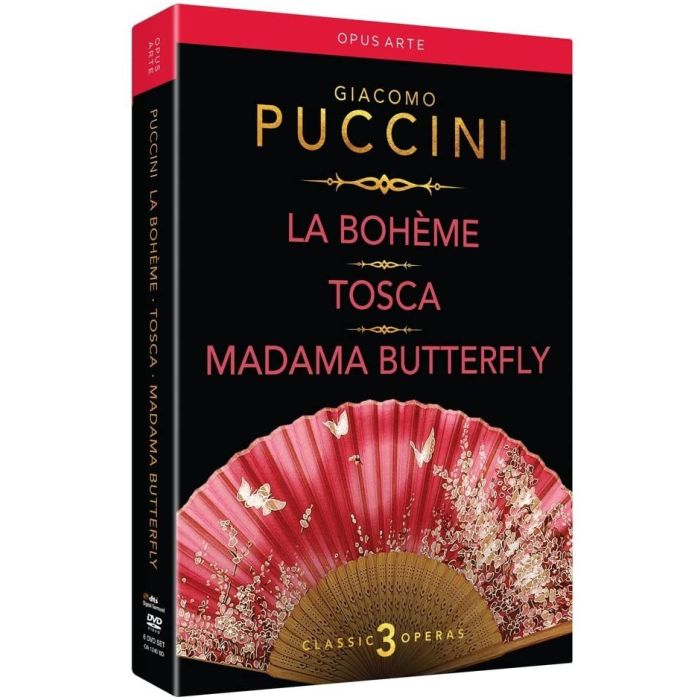 Puccini: La Boheme,  Tosca,  Madama Butterfly