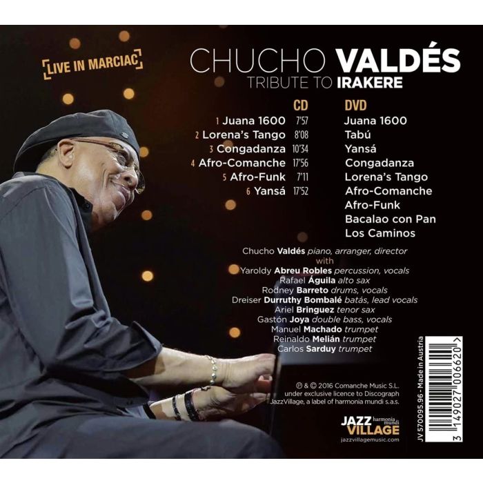 Valdes, Chucho: Tribute to Irakere, Live in Marciac 2015 - slide-1