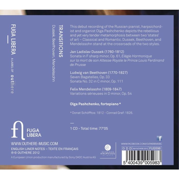 Transitions: Beethoven, Mendelssohn, Dussek - slide-1