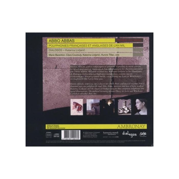 ABBO ABBAS - French and English polyphony of the year 1000 - slide-1