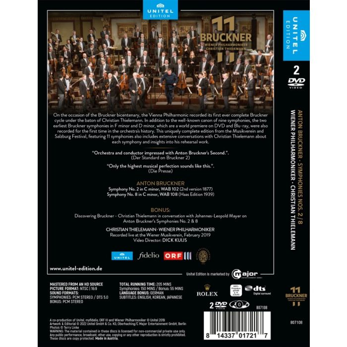Bruckner 11 - Symphonies Nos. 2 & 8 - slide-1