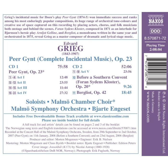 Grieg: Peer Gynt - slide-1