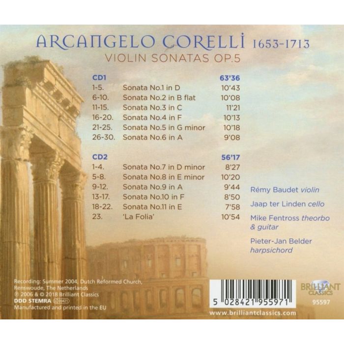 Corelli: Violin Sonatas Op. 5 - slide-1