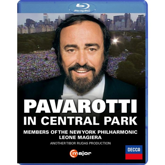 Pavarotti in Central Park