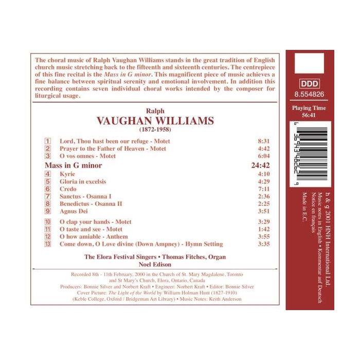 VAUGHAN WILLIAMS: Mass in G minor - slide-1