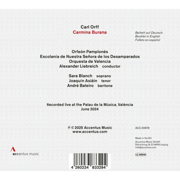 Carl Orff: Carmina Burana - slide-1