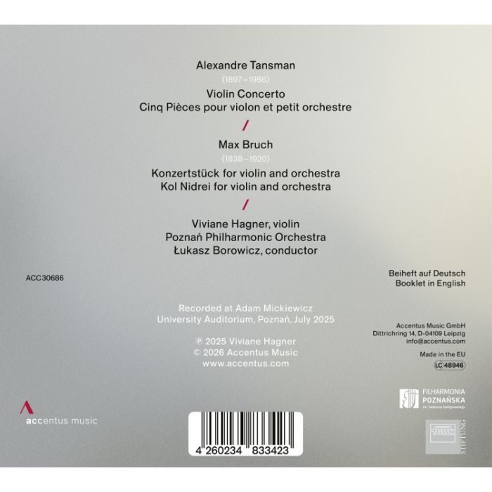 Tansman & Bruch: Works for violin and orchestra - slide-1