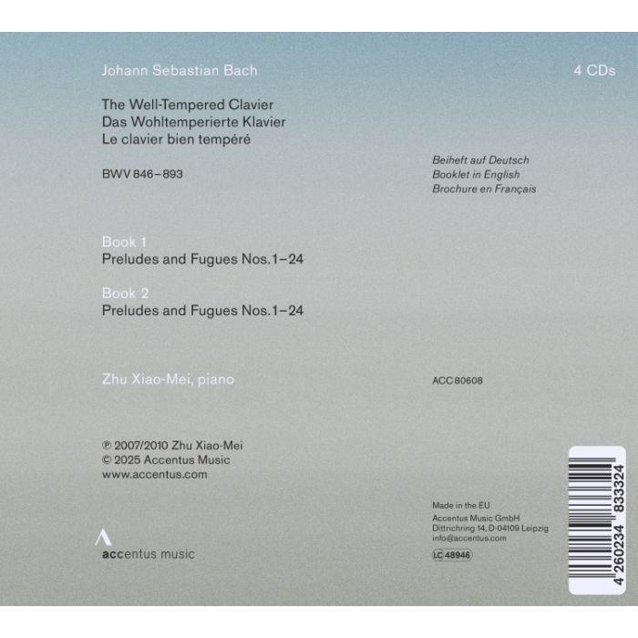 Bach: The Well-tempered Clavier, Books 1 & 2 - slide-1