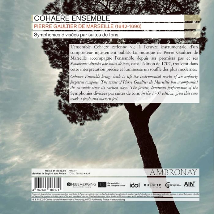 Gaultier de Marseille: Symphonies divisées par suites de tons - slide-1