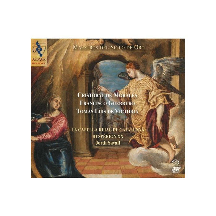 MORALES: Officium Defunctorum, Missa pro Defunctis, GUERRERO: Sacrae Cantiones, VICTORIA: Cantica Beatae Virginis
