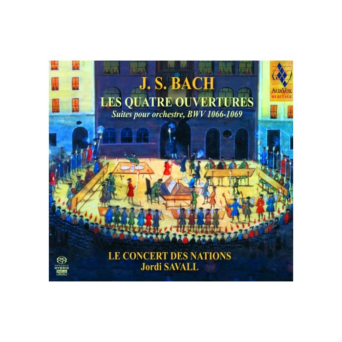 Bach: Les quatre ouvertures - Suites pour orchestre BWV 1066-1069