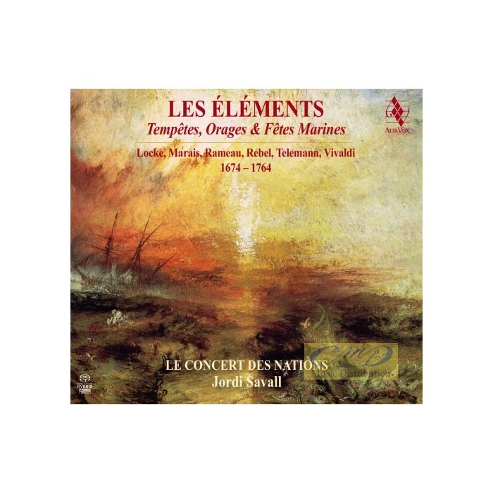 Les Éléments – Rebel, Locke, Vivaldi, Marais ,,Rameau Telemann,