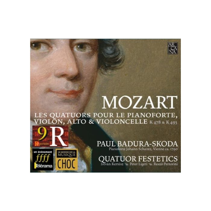 Mozart: Les quatuors pour le pianoforte, violon, alto & violoncelle K 478 & K 493