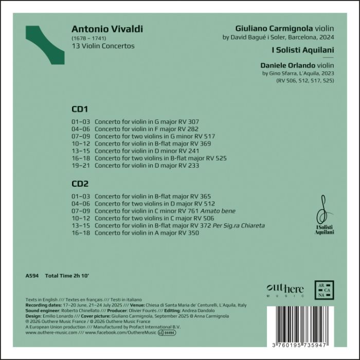 Vivaldi 100 - 13 Violin Concertos - slide-1