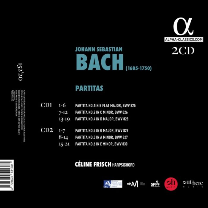Bach: Partitas - slide-1